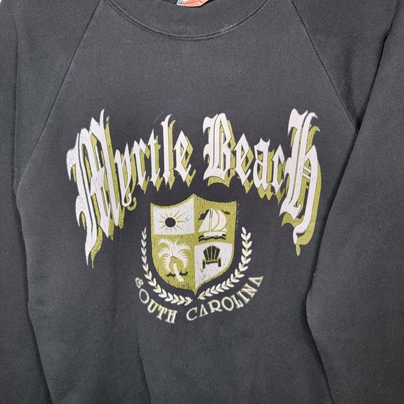Vintage Myrtle Beach South Carolina Crew Neck Sweatshirt Size XL Made in USA - Picture 6 of 9